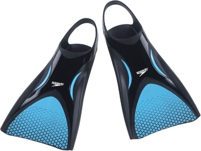 Speedo Nadadeira Natação, Power Fin Unissex, Azul (Blue), Gg