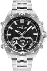 Relógio Technos Masculino Ts Digiana Prata - BJK629AB/1P