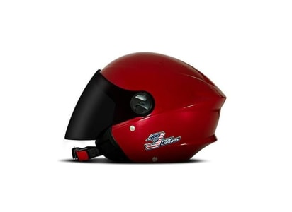 Capacete New Liberty Three Elite 58 Pepper Red Viseira Fume