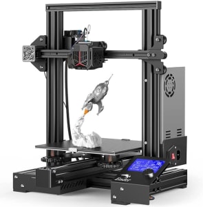 Impressora Ender 3 Neo 3D Creality 3D, FDM Econômica com cama de nivelamento CR Touch Auto Aux, Extrusor de Metal, Código Totalmente Aberto