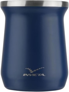 Cuia Térmica 250ml Azul Invicta