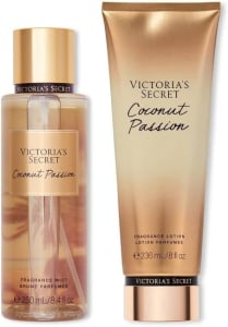 Kit Body Splah + Creme Hidratante Coconut Passion Victoria's Secret 236ml+250ml