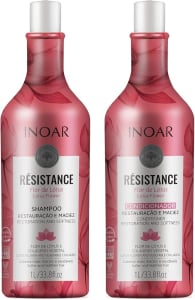 Kit Inoar Résistance Flor de Lótus Salon Duo Shampoo e Condicionador, Inoar