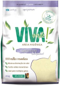 Areia Higiênica Viva Verde