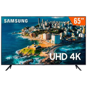 Smart TV Samsung 65" UHD Crystal 4K Tizen HDMI Wi-Fi Bluetooth - LH65BECHVGGXZD