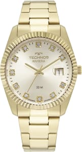 Relógio Technos Feminino Riviera Dourado