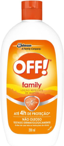 2 Unidades Repelente de Mosquitos e Insetos OFF Family - 200ml