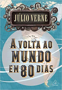 Livro A volta ao mundo em 80 dias 