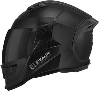 Capacete Fechado Stealth Solid 58 Viseira Fumê