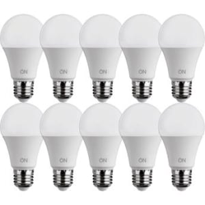 Kit com 10 Lâmpadas LED 7W ON Eletrônicos Bulbo A60 Branca Fria