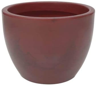 Vasart Verona Vaso De Flores, Antique Vermelho, 40x30cm