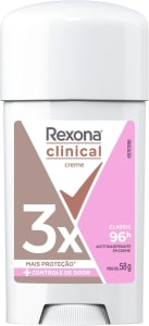 Rexona Clinical Antitranspirante Creme Classic - 58g