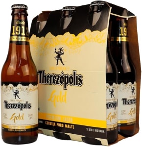 Pack de Therezopolis Gold Lager Ln 355ml 6 Unidades