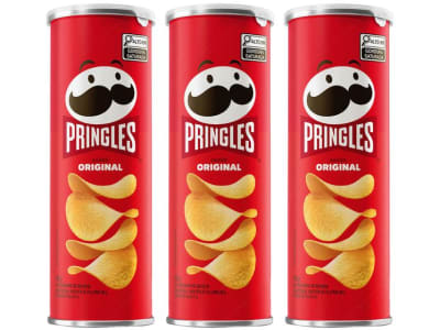 Kit Batata Pringles Original 104g 3 Unidades