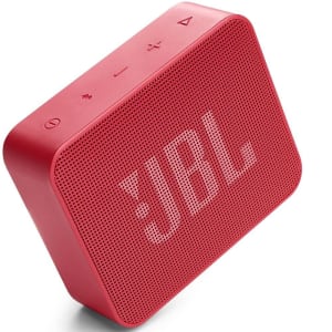 Caixa de Som Portátil JBL Go Essential, Bluetooth, À Prova D'água, Vermelho