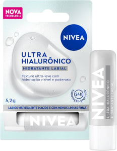 NIVEA Hidratante Labial Ultra Hialurônico 5,2g