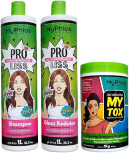 Kit Progressiva ProLiss 1L + Botox MYTOX 1KG MyPhios