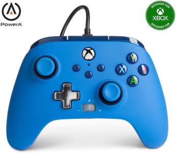  Controle para Xbox PowerA com fio, Xbox Series X|S, Xbox One - Xbox Series X, azul 