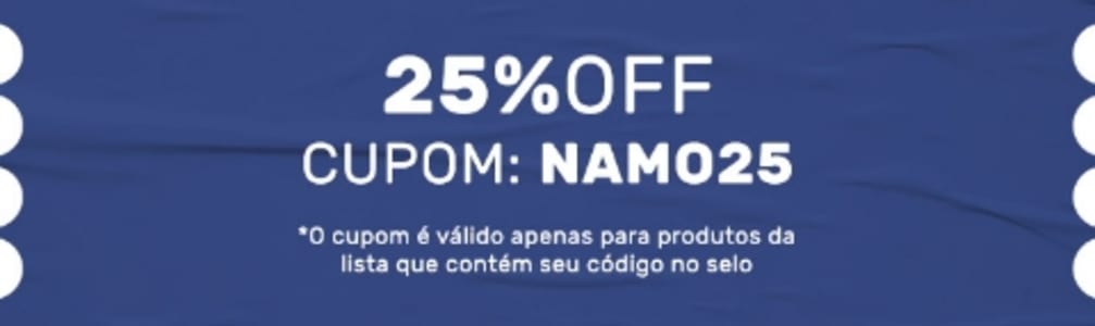 Diversos Produtos com 25% de Desconto na Centauro!