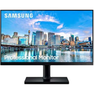 Monitor Samsung 24 Full HD, 75Hz, IPS,HDMI e DisplayPort, FreeSync, Ajuste de Angulo, VESA - LF24T450FQLMZD - Magazine Ofertaesperta