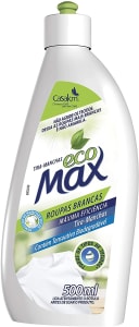 Tira Manchas Líquido Eco Max Roupas Brancas, Casa Km, 500ml