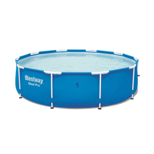 Piscina Estruturada Redonda Bestway Com Capacidade De 4.678 Litros - Azul