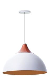 Lustre Pendente Meia Lua 30cm C/ Chapéu Alumínio Decorações - IDEALLUME - Lustre - Magazine OfertaespertaLogo LuLogo Magalu