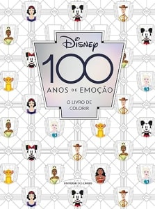 Disney 100 anos de emoção – O livro de colorir Capa comum – 20 junho 2023