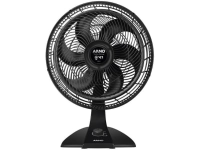 Ventilador 2 em 1 Arno Turbo Force VF42 40cm - 6 Pás 3 Velocidades Preto - Ventilador - Magazine Ofertaesperta