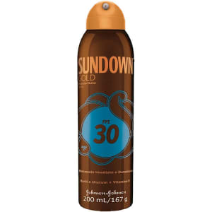 Protetor Solar Sundown Gold FPS15 Spray 200ml