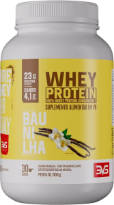 Whey Concentrado 100% Whey Protein 3VS Nutrition - 900g (Baunilha)