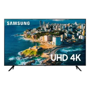Smart TV Samsung 43" 4K Gaming Hub Visual Live UN43CU7700GXZD 2023