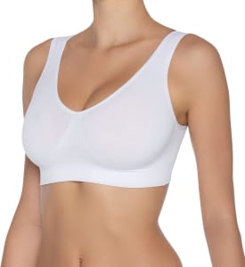 Top Hanes Alças Largas Feminino, Tamanho P (Disponível em 3 Cores)