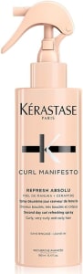 Kérastase Spray Curl Manifesto Spray Refresh Absolu, Cabelos cacheados ou crespos, Definição de cachos, Mel de Manuka, Glicerina, Ceramidas, 190 ml