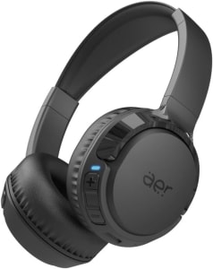 Fone de Ouvido Sem Fio AER13BK by Geonav, Bluetooth AerJoy, On-Ear Dobrável, Autonomia De Até 52 Horas, Equalização via Aplicativo (Preto)