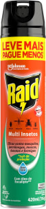 Inseticida Aerossol Raid Multi Insetos - 420ml