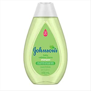 2 Unidades Shampoo Infantil Cabelos Claros Johnson's - 400ml