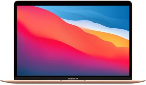 Apple notebook MacBook Air (de 13 polegadas, Processador M1 da Apple com CPU 8‑core e GPU 7‑core, 8 GB RAM, 256 GB) - Dourado