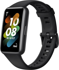 SmartBand, HUAWEI Band 7, monitoramento SpO2 e cardíaco, 96 modos de treino, bateria c/ até 14 dias de duração, Graphite Black, Médio, 55029045