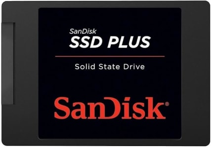 SD Sandisk Plus, 480GB, SATA, Leitura 535MB/s, Gravação 445MB/s, SDSSDA-480G-G26