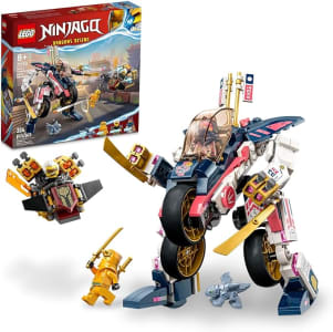 LEGO Set Ninjago 71792 Mota de Corrida Transformavel em Mech da 384 peças