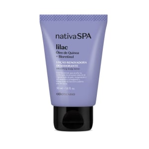 Loção Renovadora Desodorante Hidratante Corporal Nativa Spa Lilac 50ml