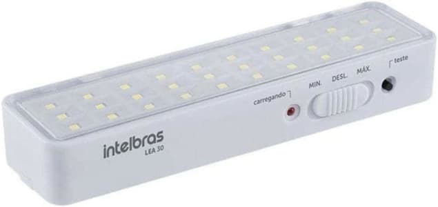 Luminária De Emergência Autônoma LEA 30 Branco Intelbras