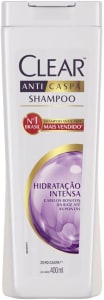 Clear Anticaspahidratação Intensa Shampoo 400 Ml