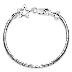 Pulseira Life Estrela Em Prata 925