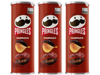 Kit Batata Pringles Churrasco 109g - 3 Unidades