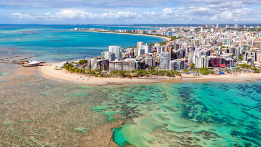 Pacote Maceió - 2020 - Aéreo de São Paulo - 5 diárias 