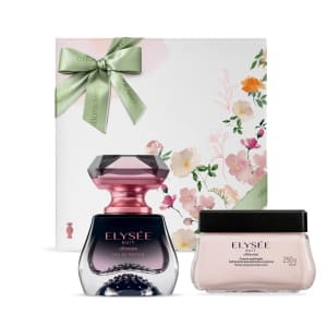 Combo Presente Dia das Mães Elysée Nuit: Eau de Parfum 50ml + Hidratante Desodorante 250g + Caixa de Presente
