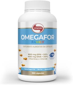 Vitafor - Omegafor Family - 360 Cápsulas