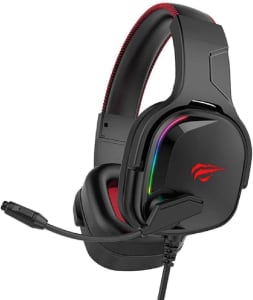 Fone de ouvido Headphone Gamer RGB 7.1 Havit H2022U USB 3D Surround com Microfone